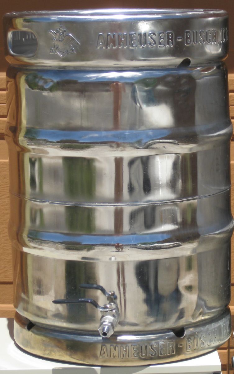 Polished Beer Keg