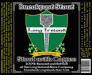 Long Ireland Beer Company Breakfast Stout January 2013