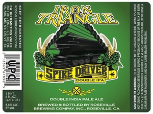 Spike Driver Double Ipa December 2012