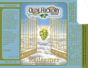 Olde Hickory Brewery Redeemer