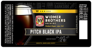 Widmer Brothers Brewing Company Pitch Black IPA December 2012