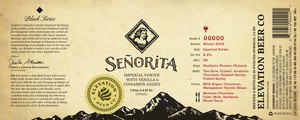 Elevation Beer Co Senorita January 2013