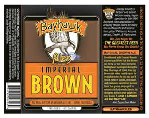 Bayhawk Ales Imperial Brown December 2012