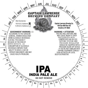 Captain Lawrence Brewing Co IPA