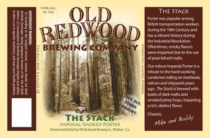 Old Redwood Brewing Co The Stack