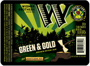 Widmer Brothers Brewing Company Green & Gold December 2012