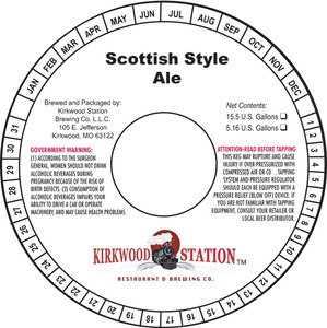 Kirkwood Station Scottish Style Ale January 2013