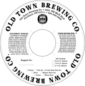 Old Town Brewing Co. January 2013