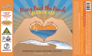 Bring Back The Beach Blonde Ale