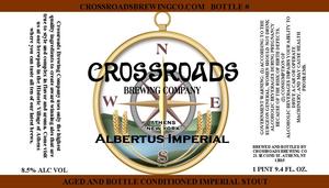 Crossroads Brewing Company Albertus Imperial