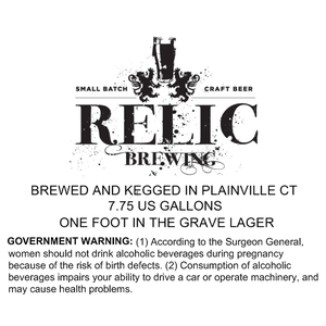 Relic Brewing One Foot In The Grave