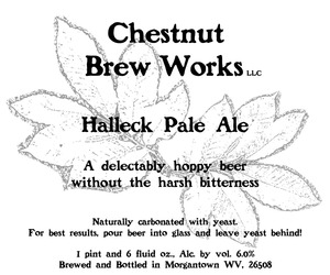 Chestnut Brew Works Halleck