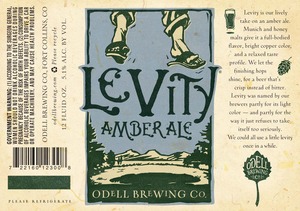Odell Brewing Company Levity