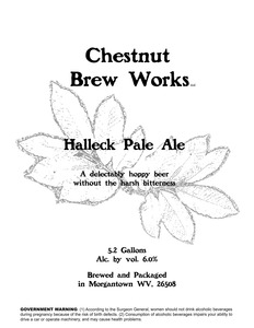 Chestnut Brew Works Halleck January 2013