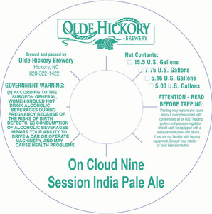 Olde Hickory Brewery On Cloud Nine