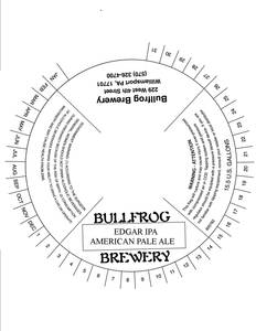 Bullfrog Brewery Edgar IPA January 2013