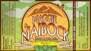 Blue Mountain Brewery Maggie Maibock January 2013