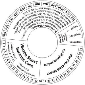 Empire Brewing Company Empire State Pale Ale