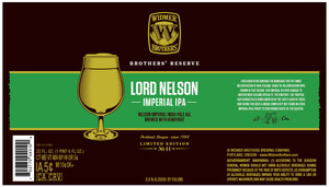 Widmer Brothers Brewing Company Lord Nelson Imperial January 2013