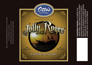 Otto's Pub And Brewery Jolly Roger Imperial Stout