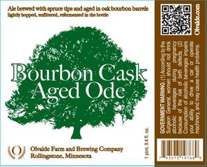 Olvalde Farm And Brewing Company Bourbon Cask Aged Ode