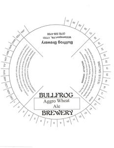 Bullfrog Brewery Aggro Wheat February 2013