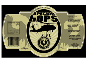 Commando Beer Special Hops February 2013
