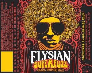 Elysian Brewing Company Superfuzz Blood Orange Pale February 2013