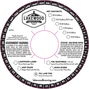Lakewood Brewing Company Till And Toil February 2013
