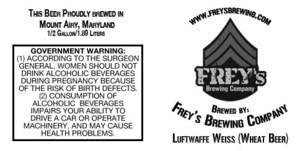 Frey's Brewing Company Luftwaffe Weiss February 2013