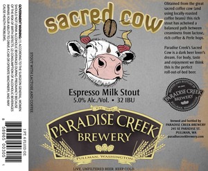 Paradise Creek Brewery Sacred Cow