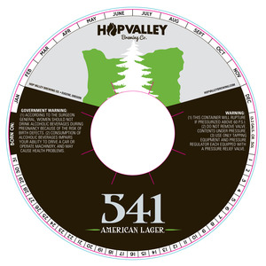 Hop Valley Brewing Co. 541