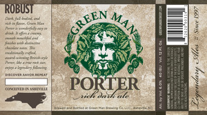 Green Man Brewery Porter March 2013