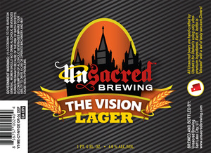 Unsacred Brewing The Vision March 2013