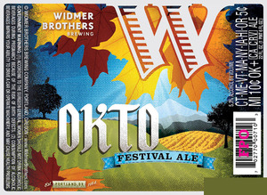Widmer Brothers Brewing Company Okto March 2013