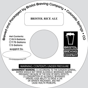 Bristol Brewing Company Rice