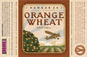 Hangar 24 Craft Brewery Orange Wheat March 2013