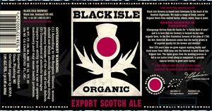 Black Isle Export Scotch Ale April 2013