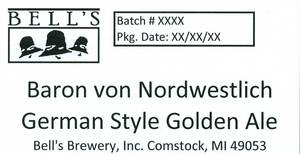 Bell's Baron Von Nordwestlich German Style Gold