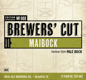 Brewers' Cut Maibock March 2013
