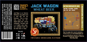Shades Of Pale Brewing Co. Jackwagon Wheat March 2013