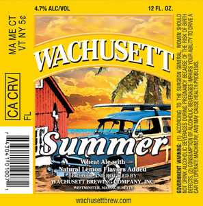 Wachusett Brewing Company, Inc. Summer