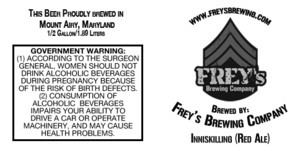 Frey's Brewing Company Inniskilling March 2013