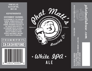 Phat Matt's Brewing Co. White IPA April 2013