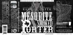 Ranger Creek Brewing Mesquite Smoked Porter April 2013