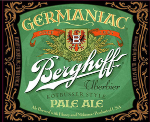 Berghoff Kotbusser-style Pale Ale April 2013