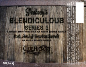Olde Hickory Brewery Lock, Stock & Bourbon Barrel