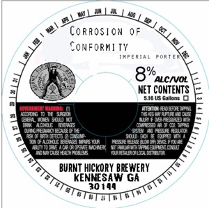 Burnt Hickory Brewery Corrosion Of Conformity