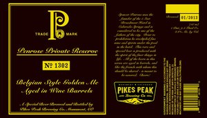 Pikes Peak Brewing Co. No. 1302 May 2013