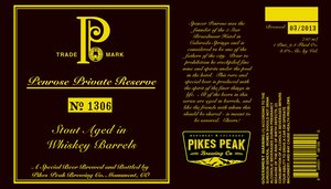 Pikes Peak Brewing Co. No. 1306 May 2013
